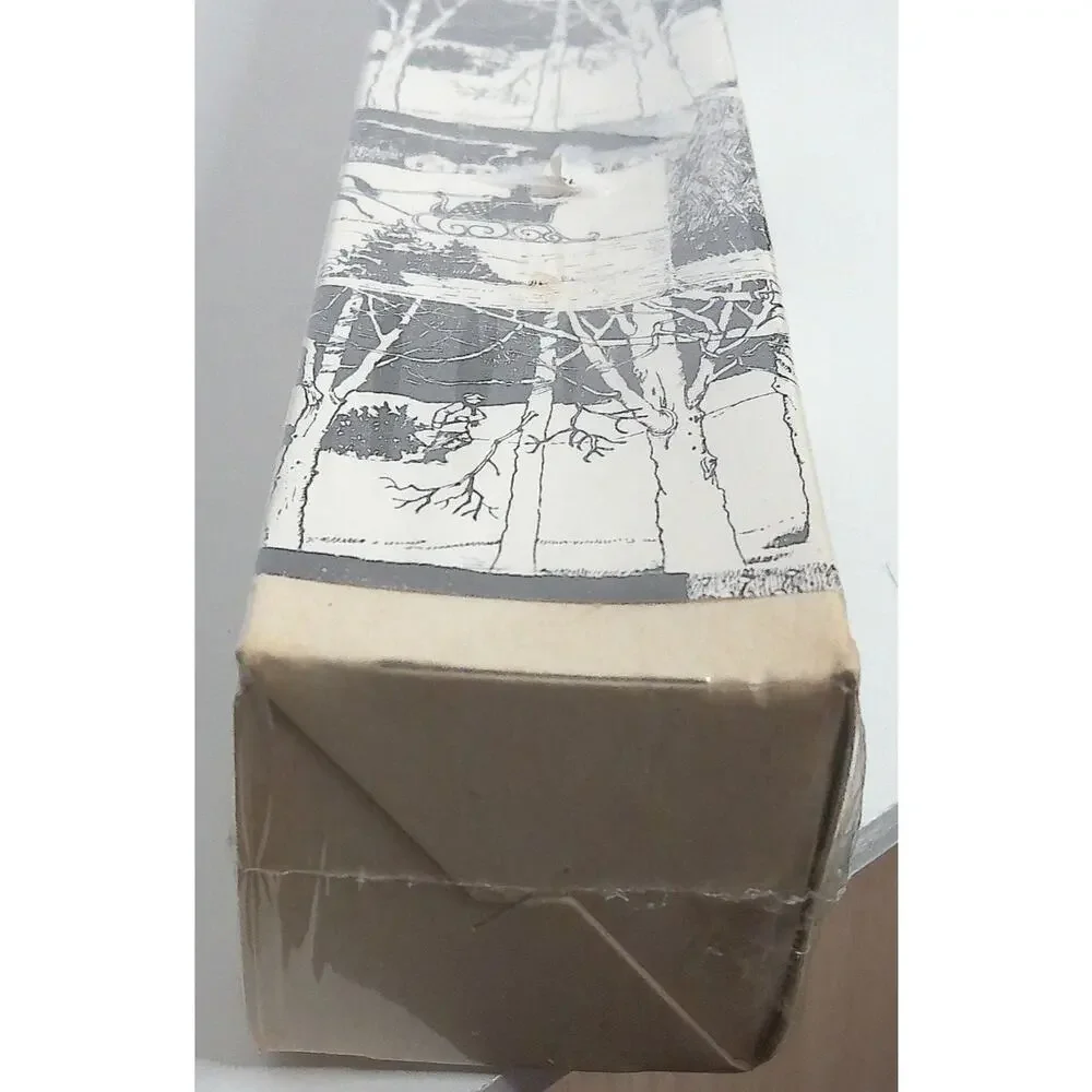 Vintage Norcross Christmas Gift Wrap With Cutter Edge New